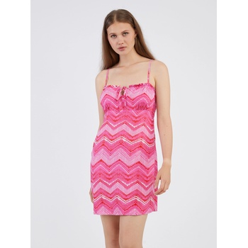 ONLY Розова дамска шарена рокля ONLY Nova ONLY | Rozov | ЖЕНИ | M