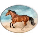 Carbotex tvarovaný dekoračný vankúš Koník 40 x 30