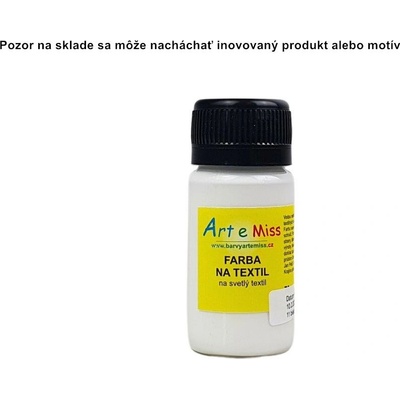 Farba na textil 40 g 11 biela