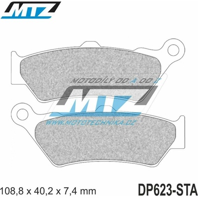 Destičky brzdové DP623-STA - směs Standard DP623-STA