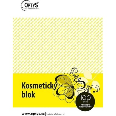 Optys 1279 Kosmetický blok karbon A5