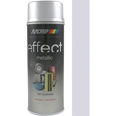 Motip Effect Metal sprej 400 ml stříbrná