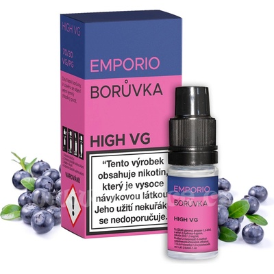 Imperia EMPORIO HIGH VG čučoriedka 10 ml 6 mg