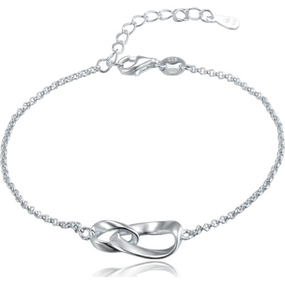 MINET 0355 Elegantní stříbrný náramek