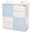 Lorelli Classic ШКАФ new ЦВЯТ БЯЛО/baby blue (10170110039a)