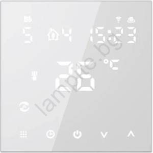 Geti Термостат за вграден монтаж 230V, бял, Wi-Fi Tuya (TI0233)