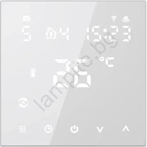 Geti Термостат за вграден монтаж 230V, бял, Wi-Fi Tuya (TI0233)