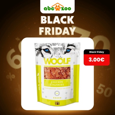 WOOLF chicken chunkies 100 g