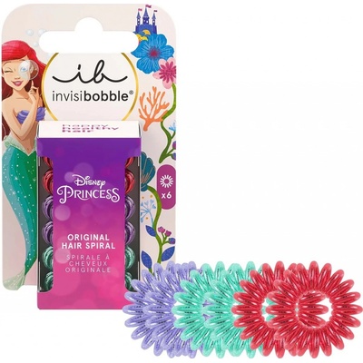 Invisibobble KIDS ORIGINAL Disney Ariel - Gumička do vlasů 6 ks