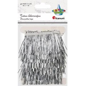 TITANUM Craft-Fun Series Foam Decoration Plastic Tassel Tape (23BR1218-3)