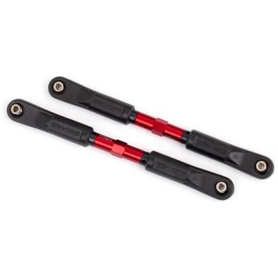 Traxxas биела 120mm алуминиева червено анодизирана (2)