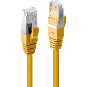 Lindy Пач кабел LINDY 47866, S/FTP, Cat. 6a, 5m, жълт (LNY-47866)