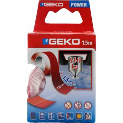 Geko Obojstranná páska 1,5 m 1 ks