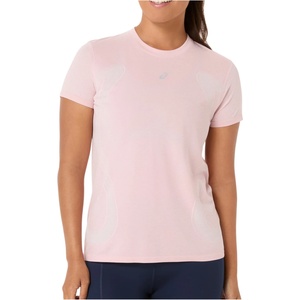 Asics Дамска тениска Asics Women's Road Seamless S/S Top Running shirt - Morganite / Crystal Pink - размер XL (916-5455-0315)