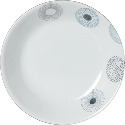 Talíř Brunner Deep Plate ø 21cm Barva: bílá/modrá