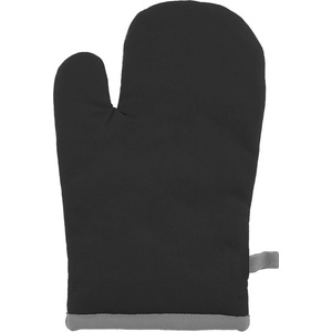 Tiseco Home Studio Черна памучна кухненска ръкавица Fuji - Tiseco Home Studio (9287BLACK)