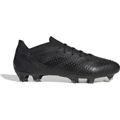 Футболни бутонки Adidas Predator 1 Elite Low Firm Ground Football Boots - Black/Black