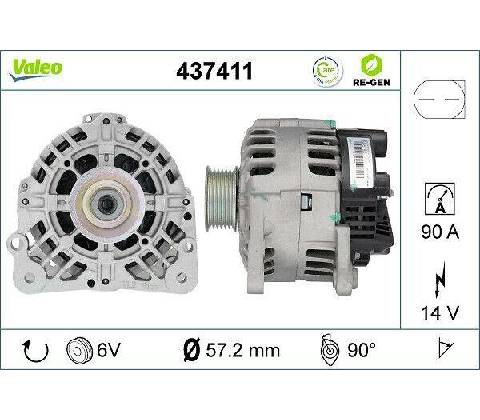 Generátor VALEO 437411