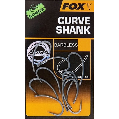 Fox Edges Curve Shank s Protihrotom veľ.6 10 ks