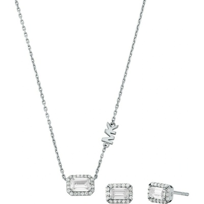 Michael Kors Комплект сребърни обеци и колие Michael Kors MKC1760CZSET Michael Kors | Mnogotsveten | ЖЕНИ | UNI