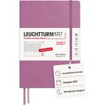 Leuchtturm1917 Weekly Planner 2027 Medium (A5) - 210 x 145 mm - January-December (12 months) - weekly overview with hourly grid 7: 00 a. m. - 10: 00 p. m. per column - 80 g/m2 paper - 400146 (400146)