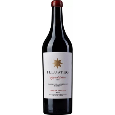 Fautor Illustro Cabernet Suavignon & Merlot Suché červené 2016 14,5% 0,75 l (holá láhev)