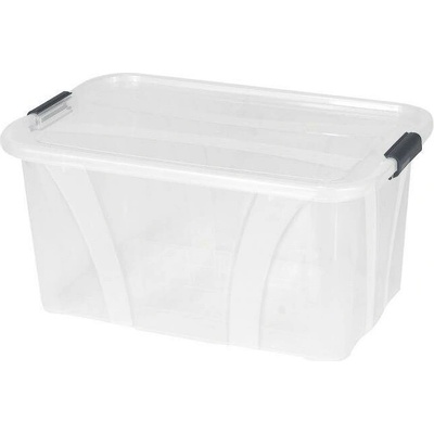 DURAplast Plastový úložný průhledný Master box 32l