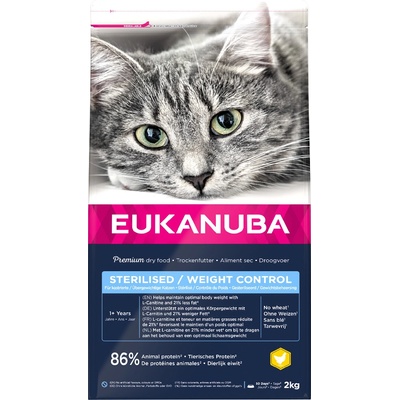 Eukanuba Cat Adult Sterilised Weight Control 2 kg
