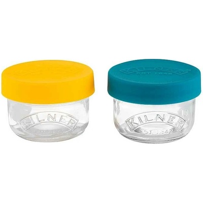 Kilner mini dózy na svačinu 2× 125 ml