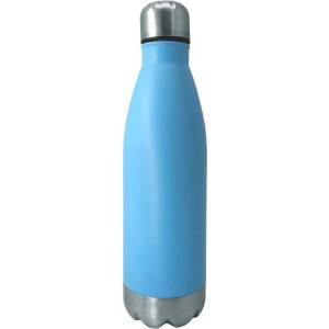 Nerthus 0, 75 л синя туристическа бутилка с иноксови капак и дъно от Nerthus (VBFIH641)