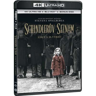 Schindlerov zoznam výročná edícia 25 rokov 2BD UHD+BD bonus