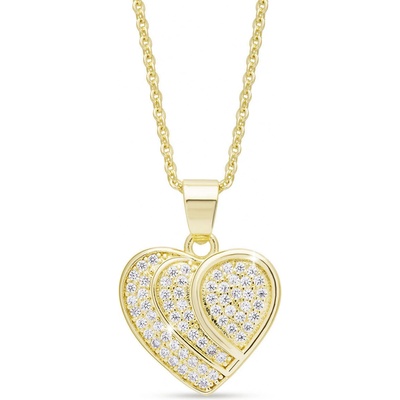 Biju Řetízek s přívěskem srdce 3002476