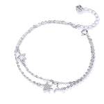 Silenti Jewelry Сребърна гривна "Вселена