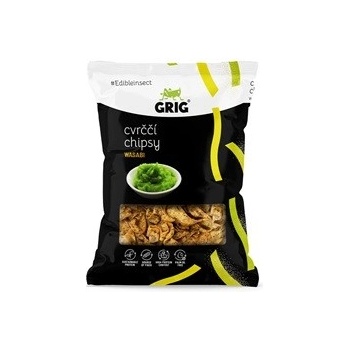 Grig Cvrččí chipsy s wasabi 70 g