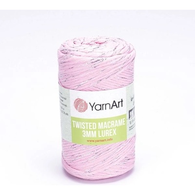 YarnArt Twisted Macrame Lurex 3mm Twisted Macrame Lurex: Twisted Macrame Lurex 762
