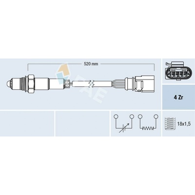 Lambda sonda FAE 77438