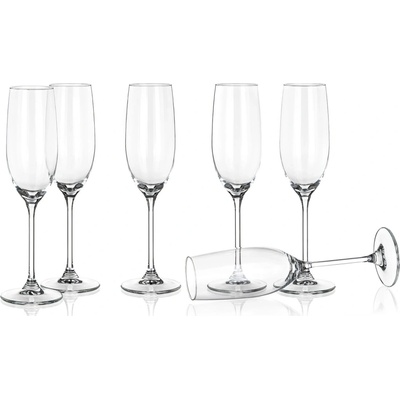 ROYAL LEERDAM Poháre na šumivé víno Dining 6 x 210 ml