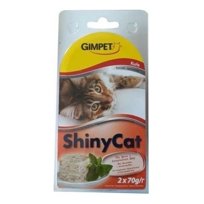 GimBorn GimCat ShinyCat kuře 2 x 70 g