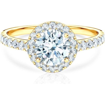 SAVICKI Това е годежен пръстен Love: злато, лабораторен диамант