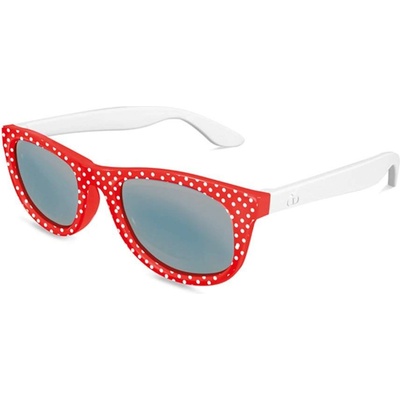 Visiomed Visiomed Слънчеви очила 4-8 години - Miami Kids - червено + бели точки G93099 (VM.93099.001)