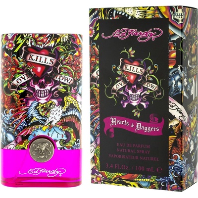 Christian Audigier Ed Hardy Hearts & Daggers parfémovaná voda dámská 100 ml