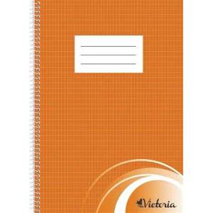Victoria Спирална тетрадка a4, френско каре, 70 листа, victoria paper isvfs70f/7088000cwg (isvfs70f/7088000cwg)