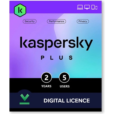 Kaspersky Plus (5 Device /2 Year) (KL1042DDEDS)