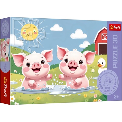 Trefl Пъзел Trefl от 30 части - Щастлив живот във фермата (18334)