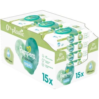 Pampers Aqua Безплатни кърпички 15х48бр (81773414)