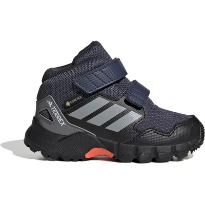 adidas Terrex Детски туристически обувки adidas Terrex Small Kid's Terrex Skychaser Mid GORE-TEX Walking boots - Shadow Navy / Grey Three / Semi Impact Orange - размер 25, 5 (EU) (702-4911-0320)