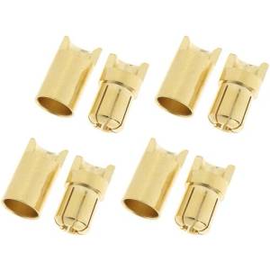 Revtec Позлатен конектор 6.5mm (4 двойки)