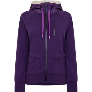 PUMA Дамски суичър Puma Puma (13) Zip Through Hoodie Womens - Purple