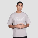 GymBeam Тениска Earned Gray M