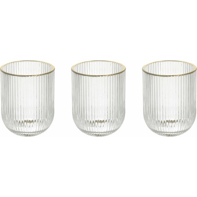 Tognana Sklenice set transparentní ECLIPSE 3 x 260 ml